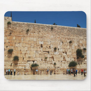 Mousepad Tapete do rato ocidental da parede (Jerusalem,