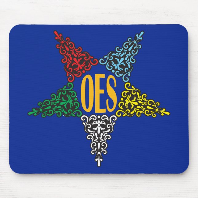 Mousepad Tapete do rato oriental da estrela (Frente)