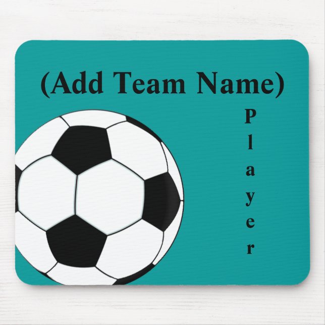 Mousepad Tapete do rato personalizado do futebol (Frente)