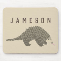 Tapete do rato personalizado do Pangolin