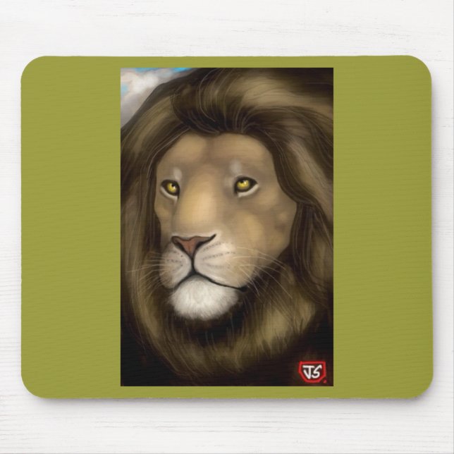 Mousepad Tapete do rato pintado mão (Frente)