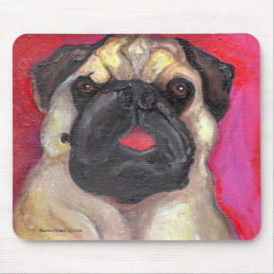 Mousepad Tapete do rato precioso do Pug