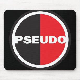 Mousepad TAPETE DO RATO PRETO com logotipo pseudo