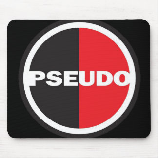 Mousepad TAPETE DO RATO PRETO com logotipo pseudo
