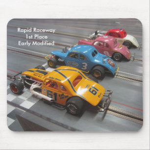 Mousepad Tapete do rato que representa os carros de entalhe