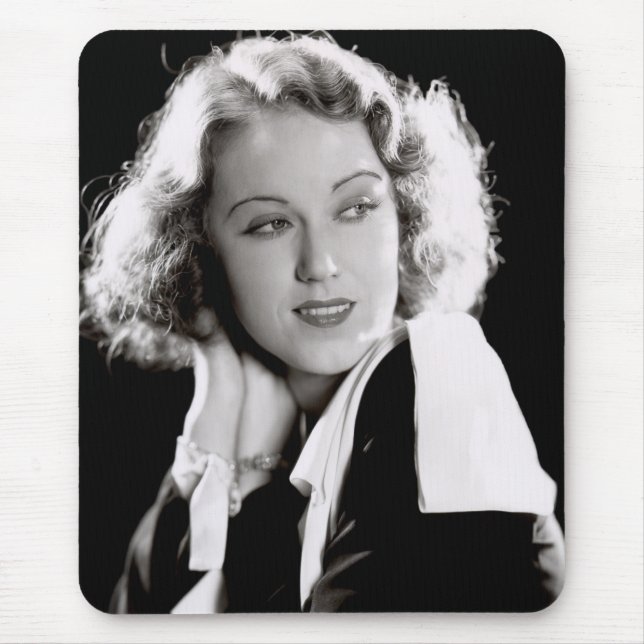 Mousepad Tapete do rato silencioso de Fay Wray da estrela (Frente)