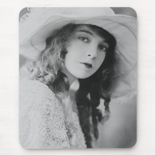Mousepad Tapete do rato silencioso de Lillian Gish da