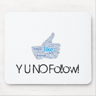 Mousepad Tapete do rato social dos meios