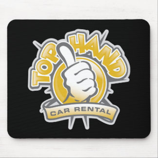 Mousepad Tapete do rato superior da mão