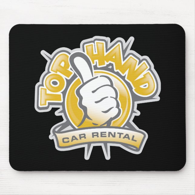 Mousepad Tapete do rato superior da mão (Frente)