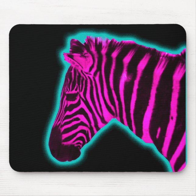 Mousepad Tapete do rato tóxico da zebra (Frente)