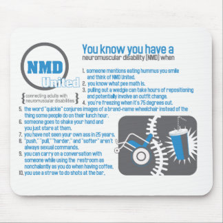 Mousepad Tapete do rato unido NMD