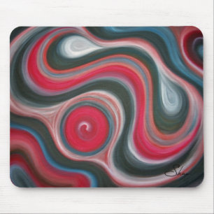 Mousepad Tapete do rato vermelho da nebulosa