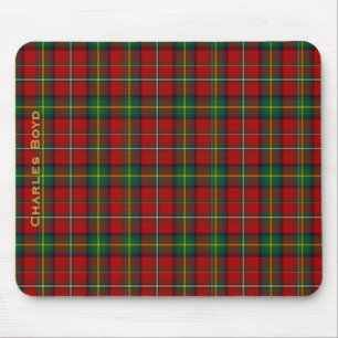 Mousepad Tapete do rato vermelho & verde considerável do