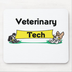 Mousepad Tapete do rato veterinário do técnico