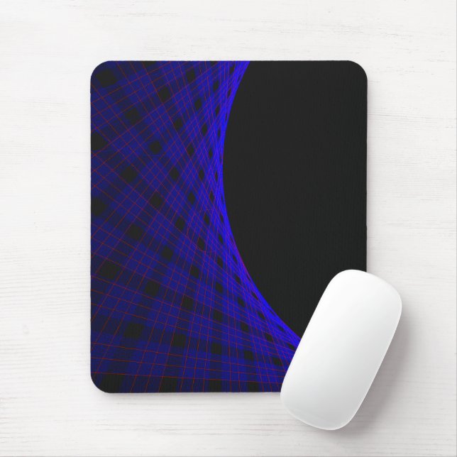Mousepad Tapete Geométrico para Mouse de Espaço (Com mouse)