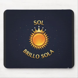 Mousepad Tapete para Ratón con Logo Sol Brillo Sola | Mouse