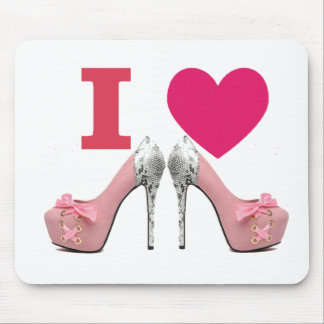 Mousepad Tapete para ratón I love High heels!