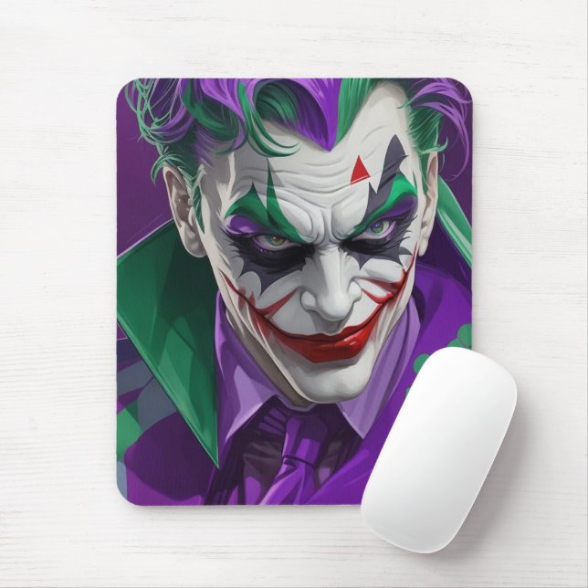 Mousepad Tapete para ratón joker (Com mouse)