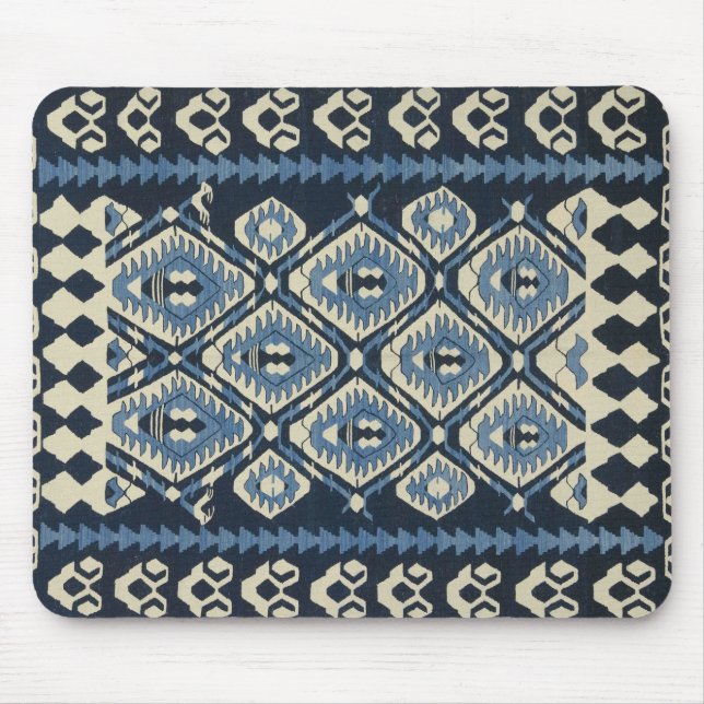 Mousepad Tapete Persa Turco Oriental Azul (Frente)