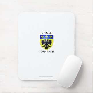 Mousepad Tapis de souris - blason de L'Aigle - Normandie