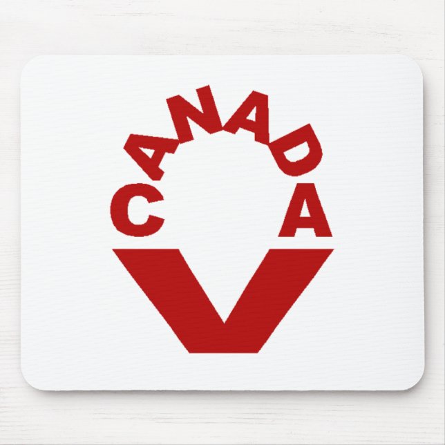 Mousepad Tapis de souris   CANADA  VICTOIRE (Frente)