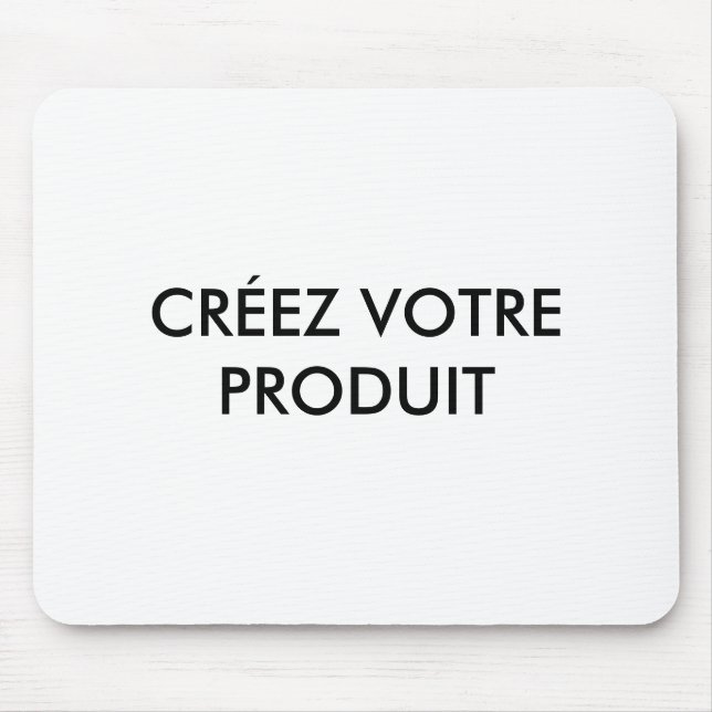Mousepad Tapis de souris - Créez un tapis de souris (Frente)