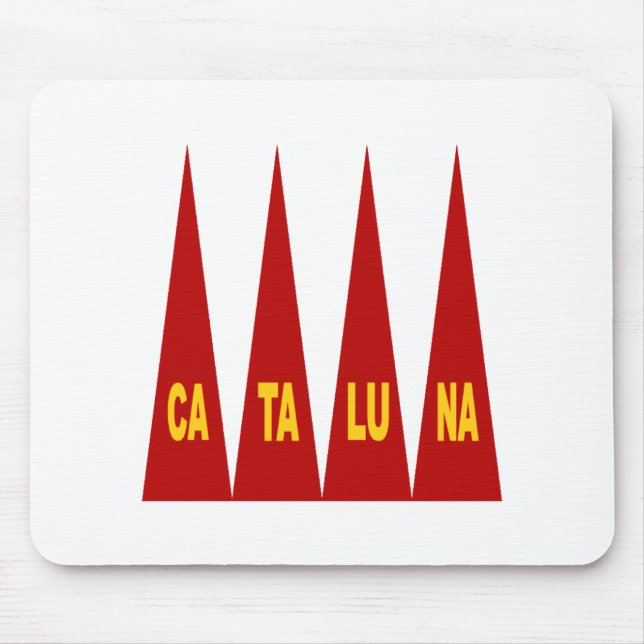 Mousepad Tapis de souris  DESIGN  CATALUNA (Frente)