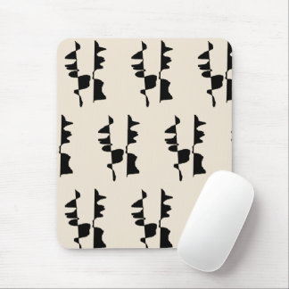 Mousepad Tapis de Souris Ergonomique "Abstrait Dual Face"