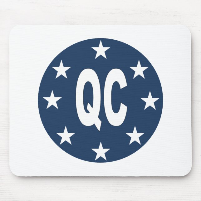 Mousepad Tapis de souris  ETOILES  QUEBEC  (Frente)