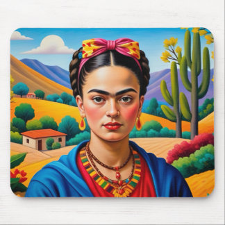 Mousepad tapis de souris Frida Kahlo