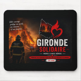 Mousepad Tapis de souris Heros de Gironde