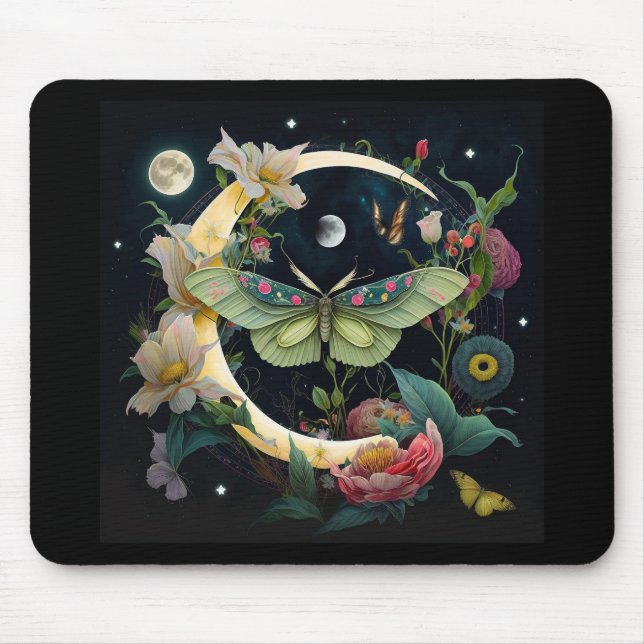 Mousepad Tapis de souris - Papillon de nuit (Frente)