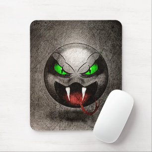 Mousepad Tapis De Souris Snakemoji Vintage