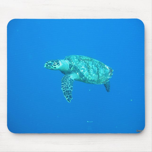 Mousepad tapis de souris tortue de mers'' (Frente)