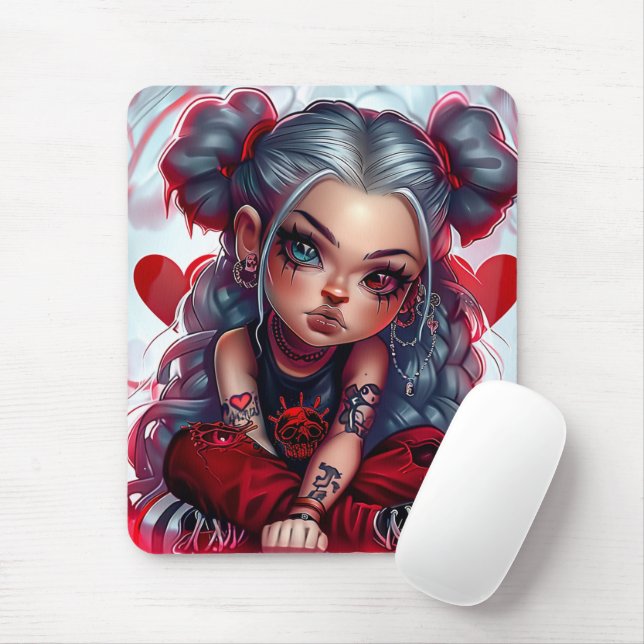 Mousepad Tapis Sourie Atmosphere Melancholic 6 (Com mouse)