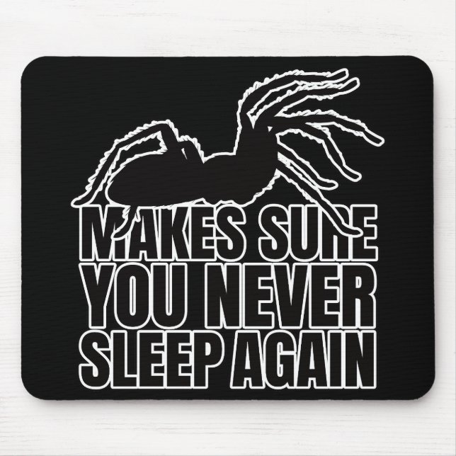 Mousepad Tarantula Birdeater Spider - Geek de Aracnologia (Frente)