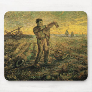 Mousepad Tarde - Fim do Dia de Vincent van Gogh