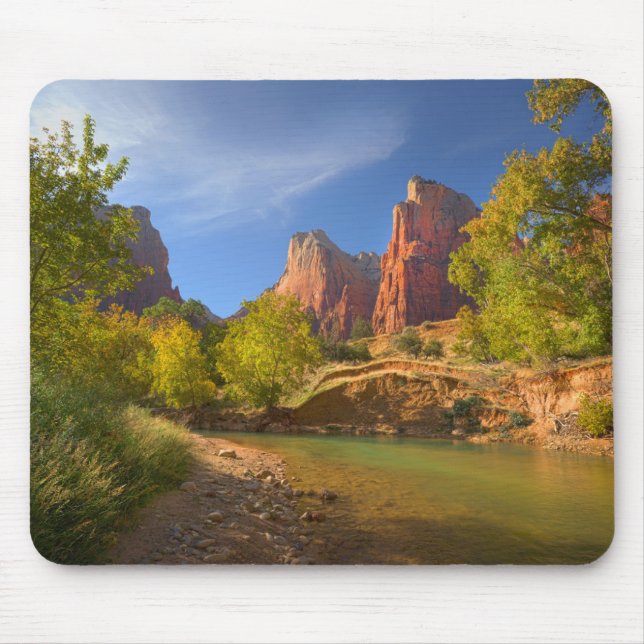 Mousepad Tarde No Parque Nacional De Zion (Frente)