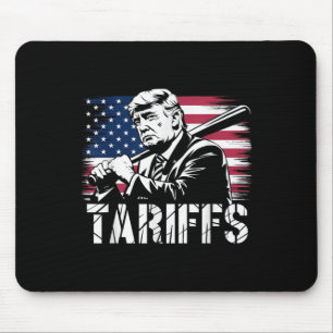 Mousepad Tarifas Trump Bandeira EUA Poder Comercial Engraça