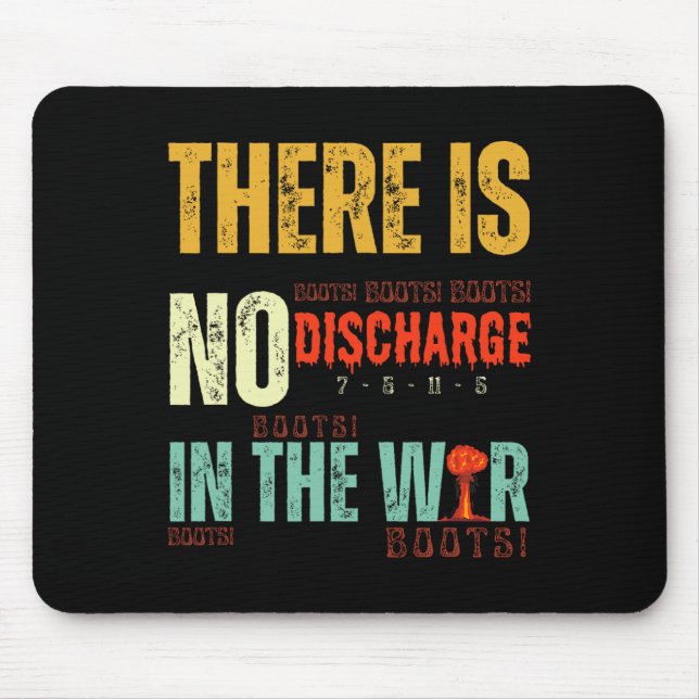 Mousepad Tarifas Trump Sem Quitação Na Guerra - Boots Boot  (Frente)