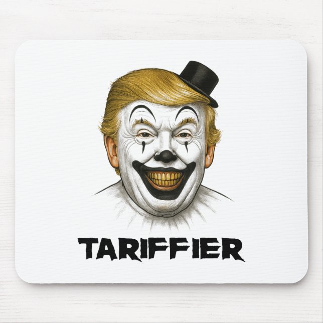 Mousepad Tariffier - Tarifa Economia Divertida Horror Trump (Frente)