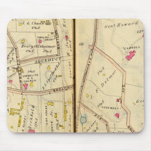 Mousepad Tarrytown, Nova York 3 (Frente)