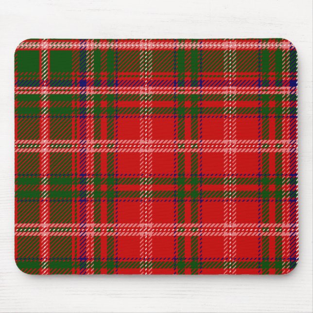 Mousepad Tartan de MacDougall do clã (Frente)