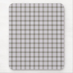 Mousepad Tartan de moda cinza