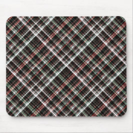 Mousepad Tartan de Natal texturizado.