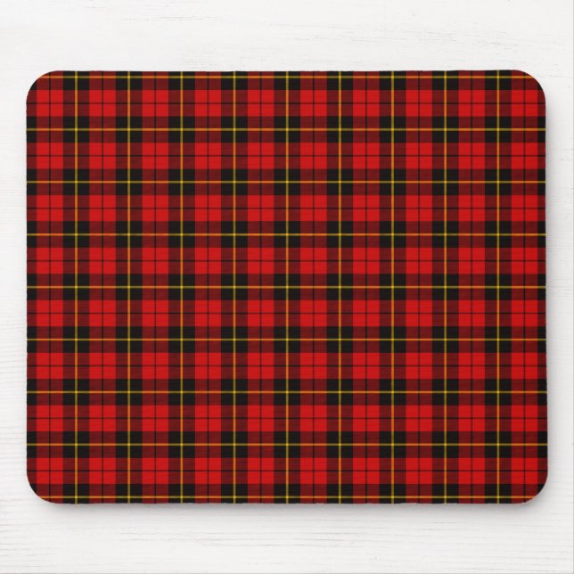 Mousepad Tartan de Wallace do clã (Frente)