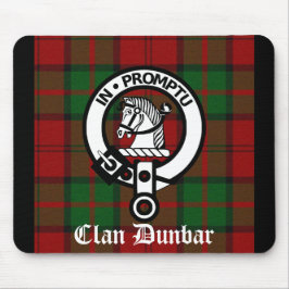 Mousepad Tartan e Brasão do Clã Dunbar