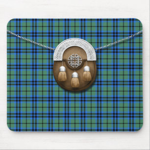 Mousepad Tartan e Sporran de Marshall do clã