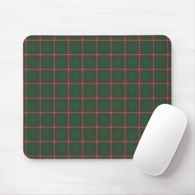 Mousepad Tartan Escocês Antigo de Caça MacKinnon Original (Com mouse)